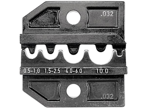 Rennsteig Werkzeuge 624 032 3 0 Crimpinsats Oisolerade kabelskor, oisolerade anslutningar 0,5 till 10 mm² Lämplig för märket Rennsteig Werkzeuge PEW