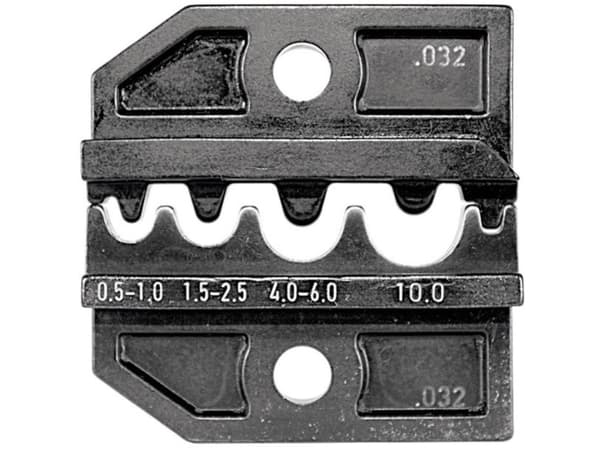 Rennsteig Werkzeuge 624 032 3 0 Crimpinsats Oisolerade kabelskor, oisolerade anslutningar 0,5 till 10 mm² Lämplig för märket Rennsteig Werkzeuge PEW