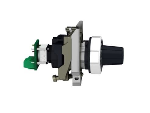 Schneider Electric XB4, Cermet, D 6 mm shaft, IP66, IK06, 95 g, 105 g