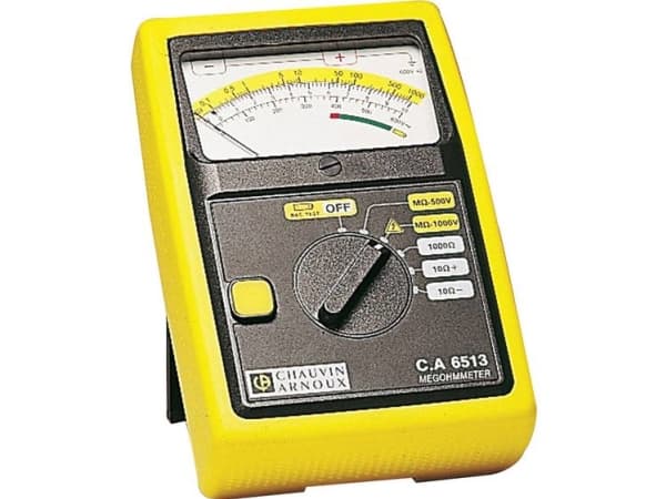 Chauvin Arnoux C.A 6513 Isolationsmåler 500 V, 1000 V 1 GO