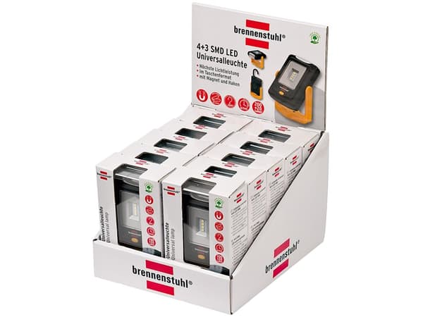 Brennenstuhl HL DB43 MH - Arbetslampa - LED - 6500 K