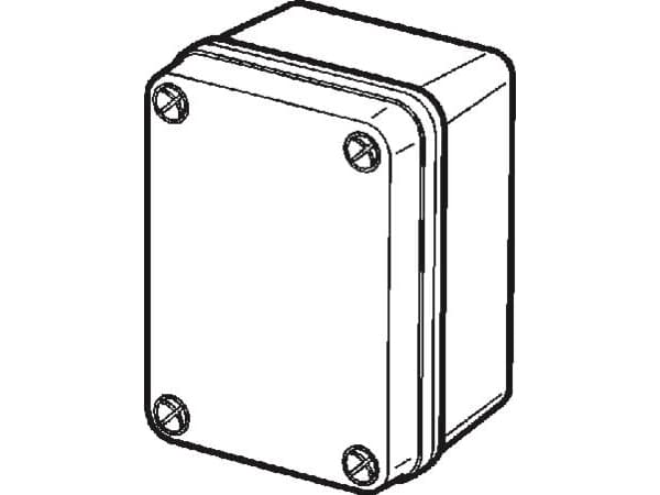 Fibox ABS B 65 G Installationskabinet 110 x 80 x 65 ABS Gråhvid (RAL 7035) 1 stk