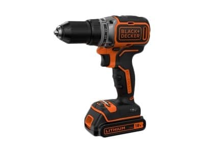 BLACK+DECKER BL186K - Drill/driver - trådløs - 2 hastigheter - nøkkelfri borhylse 13 mm - 52 N·m - 18 V