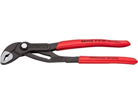 Knipex 87 01 250, Tunge-og-spids tang, Plast, Röd, 250 mm, 335 g