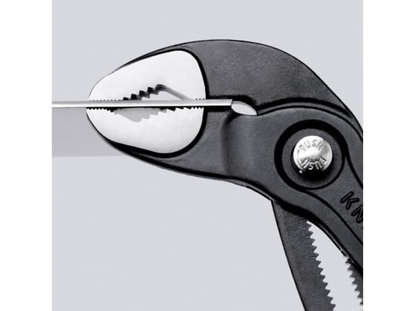 Knipex Cobra, Skrutang, 7 cm, 6 cm, Kromvanadiumstål, Plast, Blå, Rød