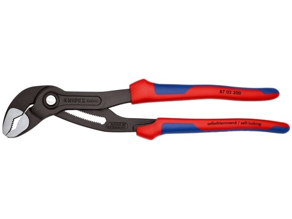 Knipex Cobra, Skrutang, 7 cm, 6 cm, Kromvanadiumstål, Plast, Blå, Rød