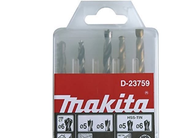 Makita - Borrsats - 5 delar - 5 mm, 6 mm - för Makita DTD172RTJ
