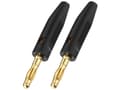 Miniatyrbilde 1 av 2: Monacor BP-30G/SW, banan, Sort, Guld, PVC, Guld