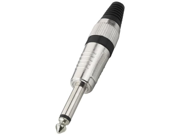 T-110/SW 6,3 mm monokontakt, svart