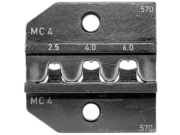Rennsteig Werkzeuge 624 570 3 0 Krympinsats Solcellskontakt MC4 2,5 till 6 mm² Lämplig för märket Rennsteig Werkzeuge PEW 12
