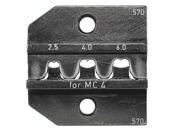 Rennsteig Werkzeuge 624 570 3 0 Krympinsats Solcellskontakt MC4 2,5 till 6 mm² Lämplig för märket Rennsteig Werkzeuge PEW 12