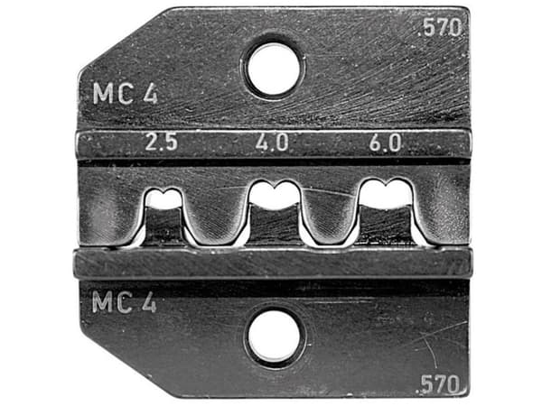 Rennsteig Werkzeuge 624 570 3 0 Krympinsats Solcellskontakt MC4 2,5 till 6 mm² Lämplig för märket Rennsteig Werkzeuge PEW 12