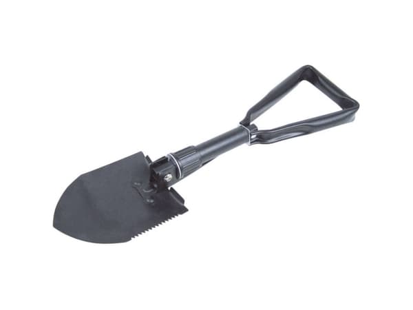 Berger & Schröter Folding shovel 31034 Klapspade med rive, med savkant, med taske