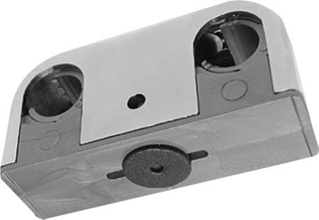 Rørbærer purus dobbelt krom CC40 12-15 MM