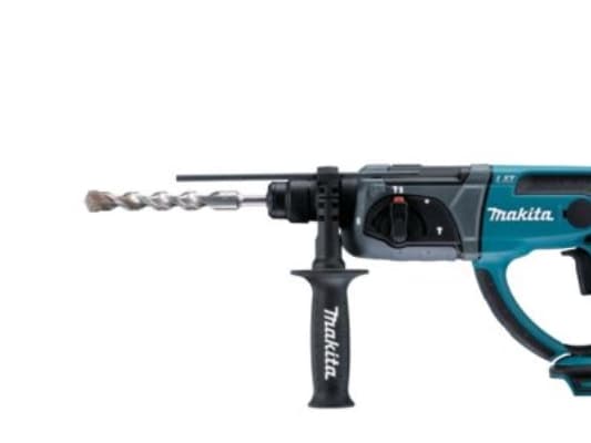 Makita DHR202Z, Musta, Sininen, Hopea, 2 cm, 1100 RPM, 2 J, 4000 bpm, 1,3 cm