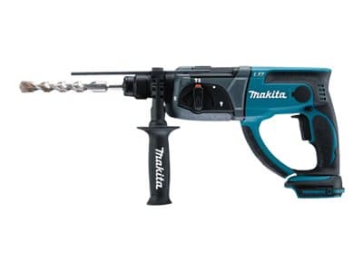 Makita DHR202Z, Musta, Sininen, Hopea, 2 cm, 1100 RPM, 2 J, 4000 bpm, 1,3 cm