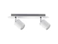 Miniatyrbild 3 av 5: Spotlight Tube IP44 max. 2x10W GU10 White/Chrome 230V Metal
