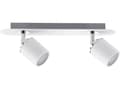 Miniatyrbild 4 av 5: Spotlight Tube IP44 max. 2x10W GU10 White/Chrome 230V Metal