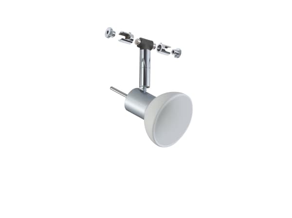 Paulmann Sheela, Skena för spotlight, GU5.3, 1 lampor, 10 W, 12 V, Krom