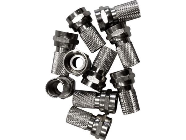BKL Electronic 0403467 F-kopplingssats Kabeldiameter: 4 mm 10 st