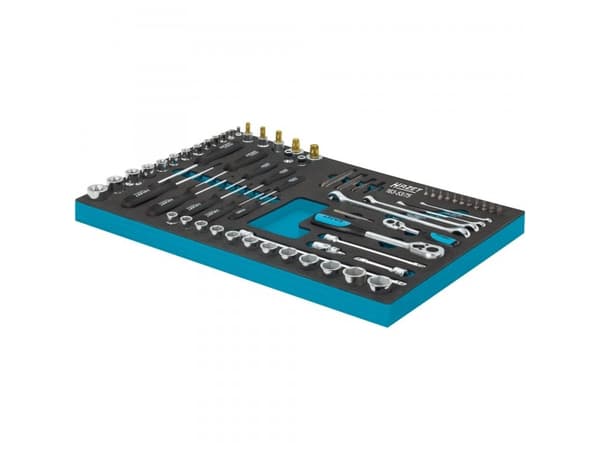 HAZET 163-53/75, 342 mm, 51,9 cm, 3,13 kg, Sort, Blå, Sort