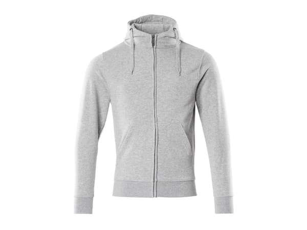 MASCOT 51590-970-08-2XL, Luvtröja, Kvinna, Grå, XXL, 2 fickor, Bomull, Polyester