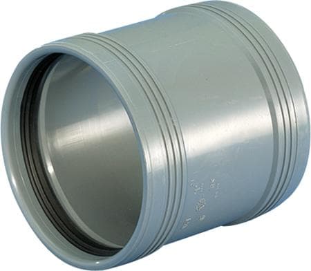 WAFIX PP skydemuf. 110mm - lysgrå PP