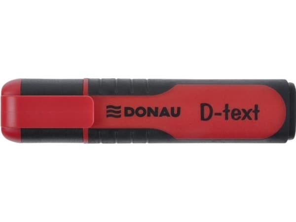 Donau TEXTMARKER D-TEXT 1-5MM RØD (7358001PL-04)
