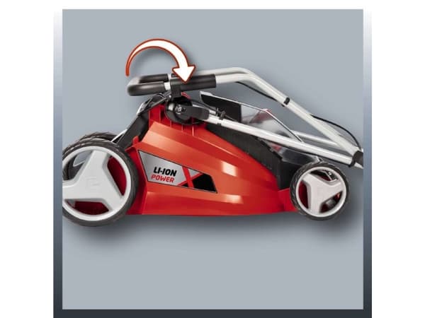 Einhell GE-CM 43 Li M Kit, Manuell gressklipper, 43 cm, 2,5 cm, 7,5 cm, 600 m², Roterende blader