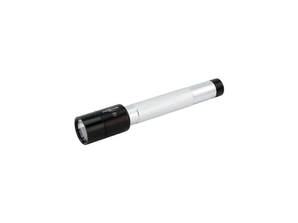 Ansmann X20 LED, Käsikokoinen taskulamppu, Musta, Hopea, Alumiini, Painikkeet, IPX4, LED