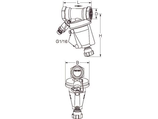 TA STAP 20mm 5-25 Kpa - Differenstrykregulator