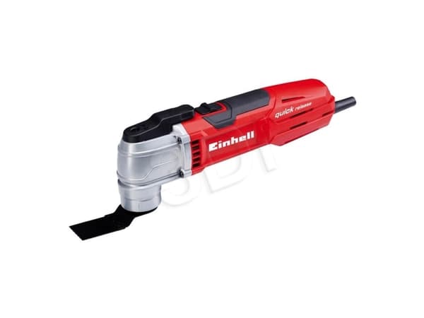 Einhell Expert TE-MG 300 EQ - Monitoimityökalu (300 W, syklonisuodatus, kolmion muotoinen hiomalevy, 6 x hiomapaperikaavin, kantolaukku)