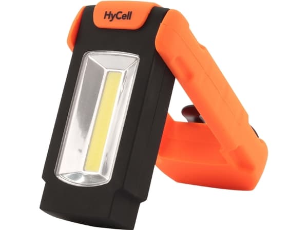 HyCell 1600-0127, LED, 1 W, 62 lx, 128 lm, 6 h, Musta, Oranssi