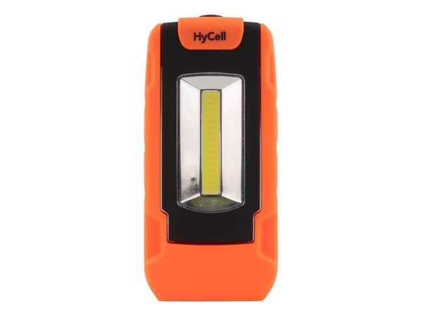 HyCell 1600-0127, LED, 1 W, 62 lx, 128 lm, 6 h, Musta, Oranssi