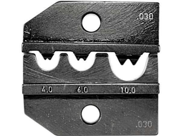 Rennsteig Werkzeuge 624 030 3 0 Crimpinsats Oisolerade kabelskor, oisolerade anslutningar 4 till 10 mm² Lämplig för märket Rennsteig Werkzeuge PEW 12
