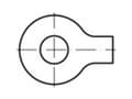 Miniatyrbild 2 av 3: Bricka med kammare 5,3 mm 17 mm Rostfritt stål A2 50 st TOOLCRAFT 1059945