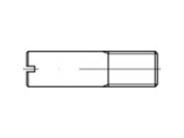 TOOLCRAFT 1060662 Skaftskruer M3 Rustfrit stål A1 100 stk