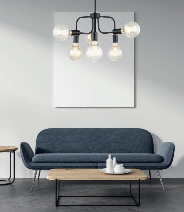 Italux Kristy MDM-3678/6 BK hengelampe