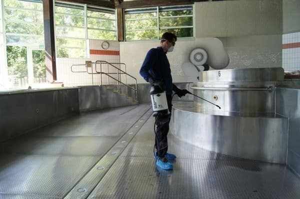 MESTO Pressure sprayer for disinfection MESTO 5l pH 7-14 acetones ME3275PE