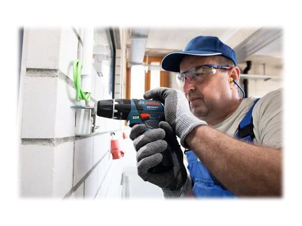 Bosch GSB Professional 12V-15 - Hammerbor/driver - trådløs - 2 hastigheter 10 mm - 30 N·m - 2 batterier - 12 V