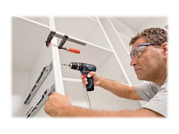 Bosch GSB Professional 12V-15 - Hammerbor/driver - trådløs - 2 hastigheter 10 mm - 30 N·m - 2 batterier - 12 V