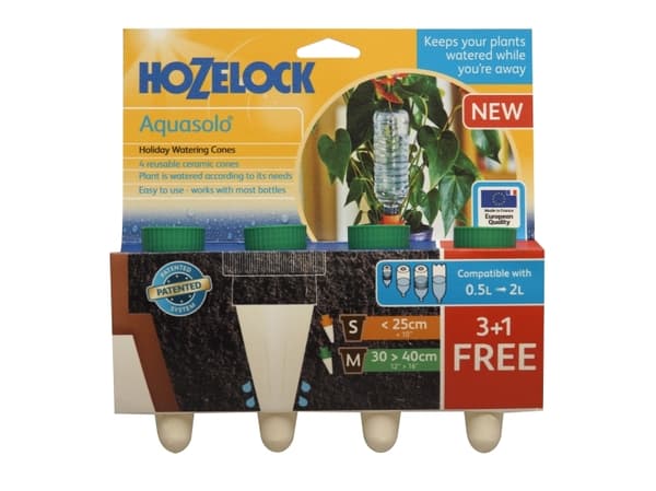 Hozelock 2717 3725, Funktionell, Vattentank, Keramiska, Polyvinylklorid (PVC), Grön, Vit, 4 styck