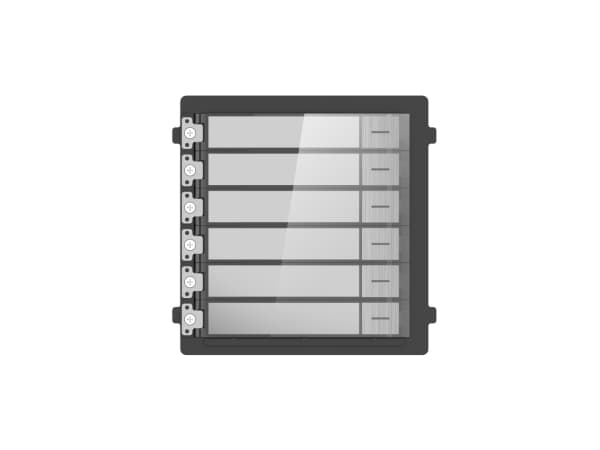 Hikvision KD8 Series Pro DS-KD-KK/S - Intercom station name plate - kablet - 10/100 Ethernet