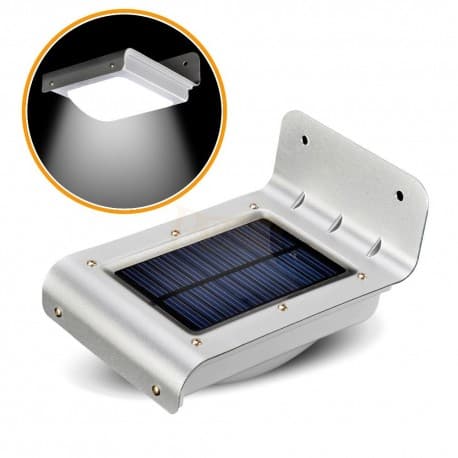 LED Solar cell lamp with twilight sensor