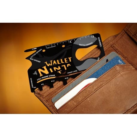 Ninja Wallet - monitoimityökalu 18 työkalulla 1