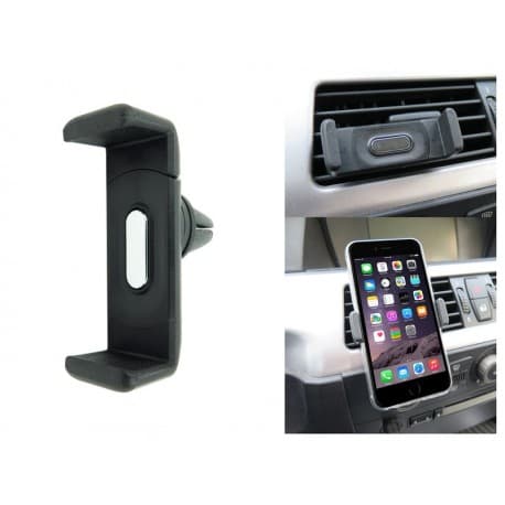 Mobile holder for the ventilation grille in the car