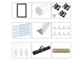 Miniatyrbilde 3 av 4: Puluz Shadowless Telt 200cm LED PU5210EU