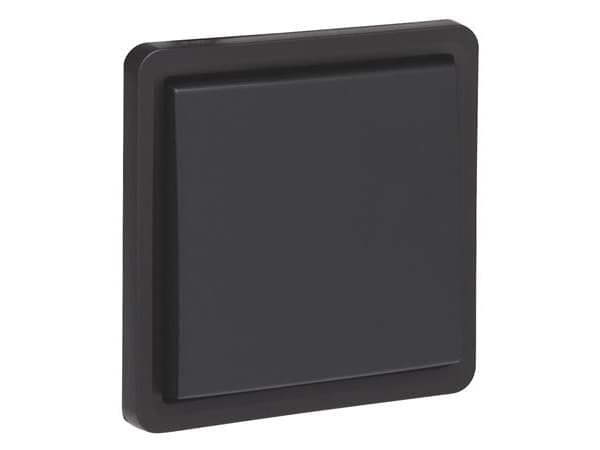 Fjedertryk, 10A, IP55, sort, plug-in-klemmer