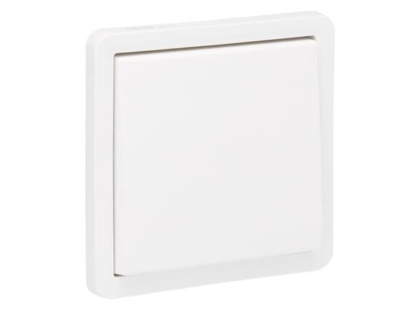 Korrespondensbrytare, 10A, IP55, vit