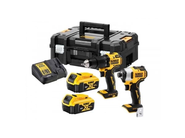 DeWALT DCK2062M2T-QW, Mutterdragare, 1/4", Batteri, 18 V